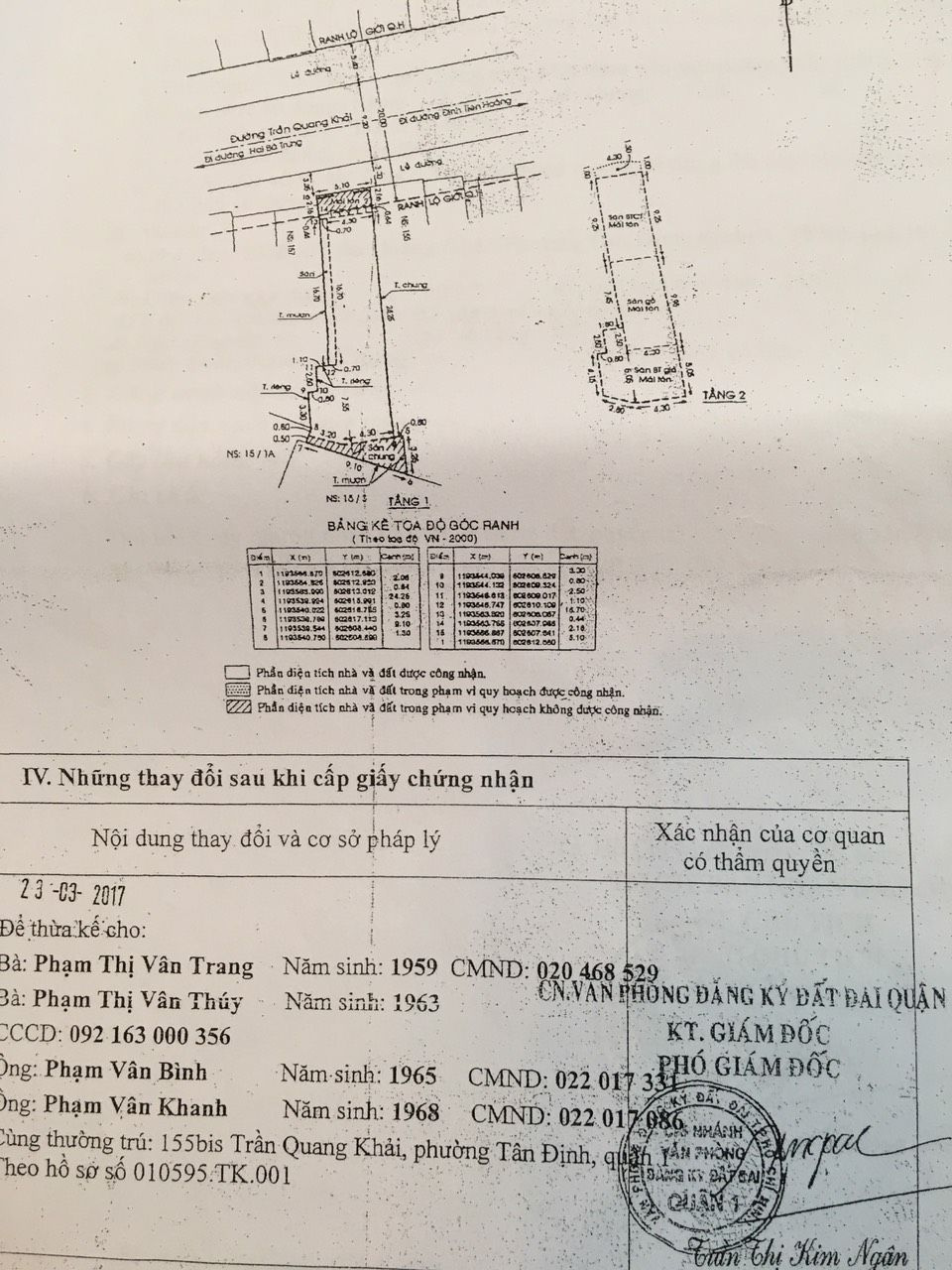 Bán nhà 155BIS Trần Quang Khải Phường Tân Định - Hinh 10