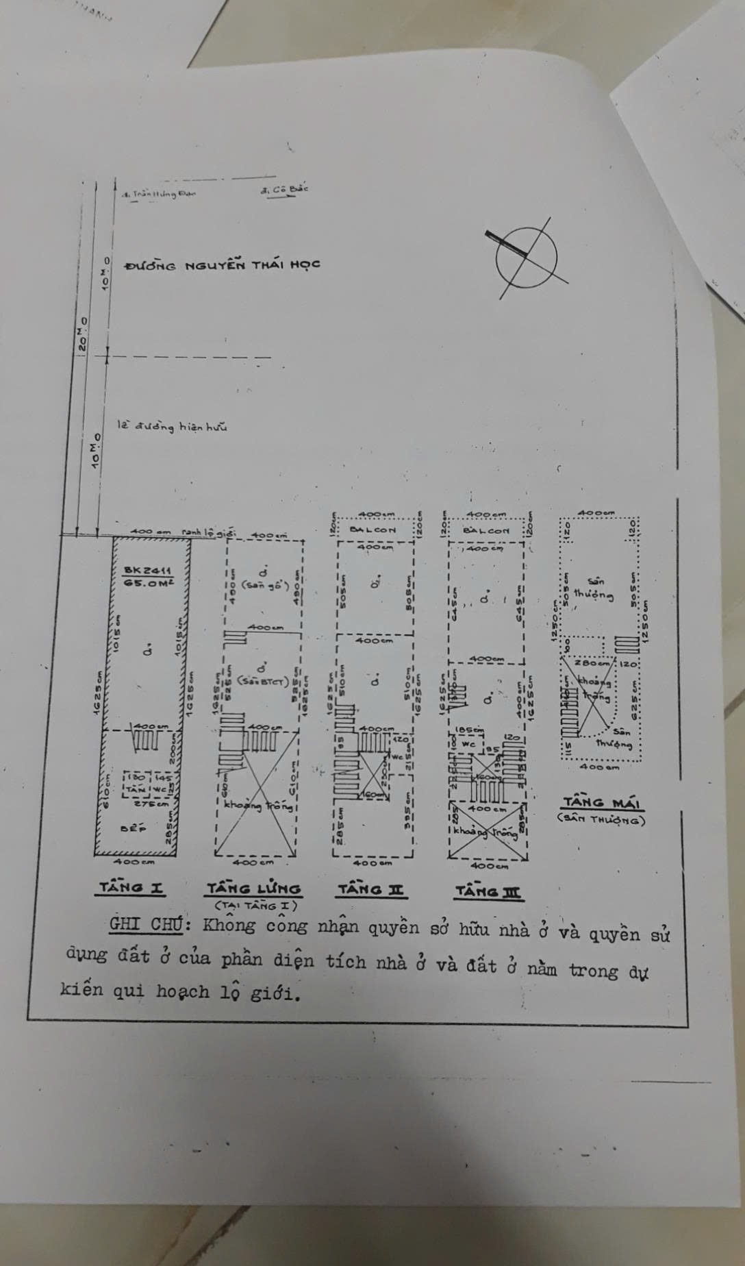 Bán nhà 99 Nguyễn Thái Học Phường Cầu Ông Lãnh - Hinh 3
