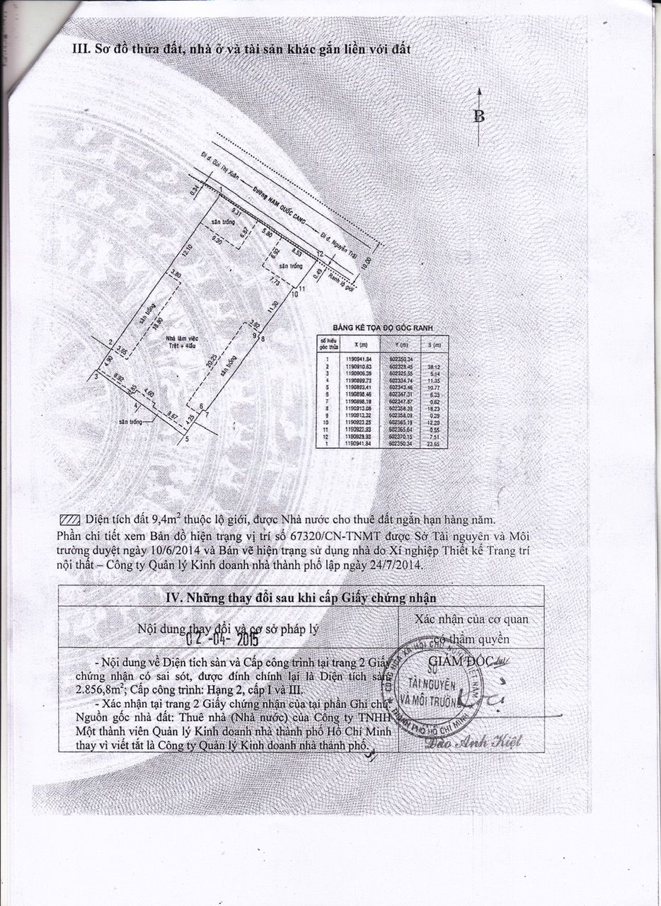 Bán nhà 7 Nam Quốc Cang Phường Bến Thành - Hinh 1