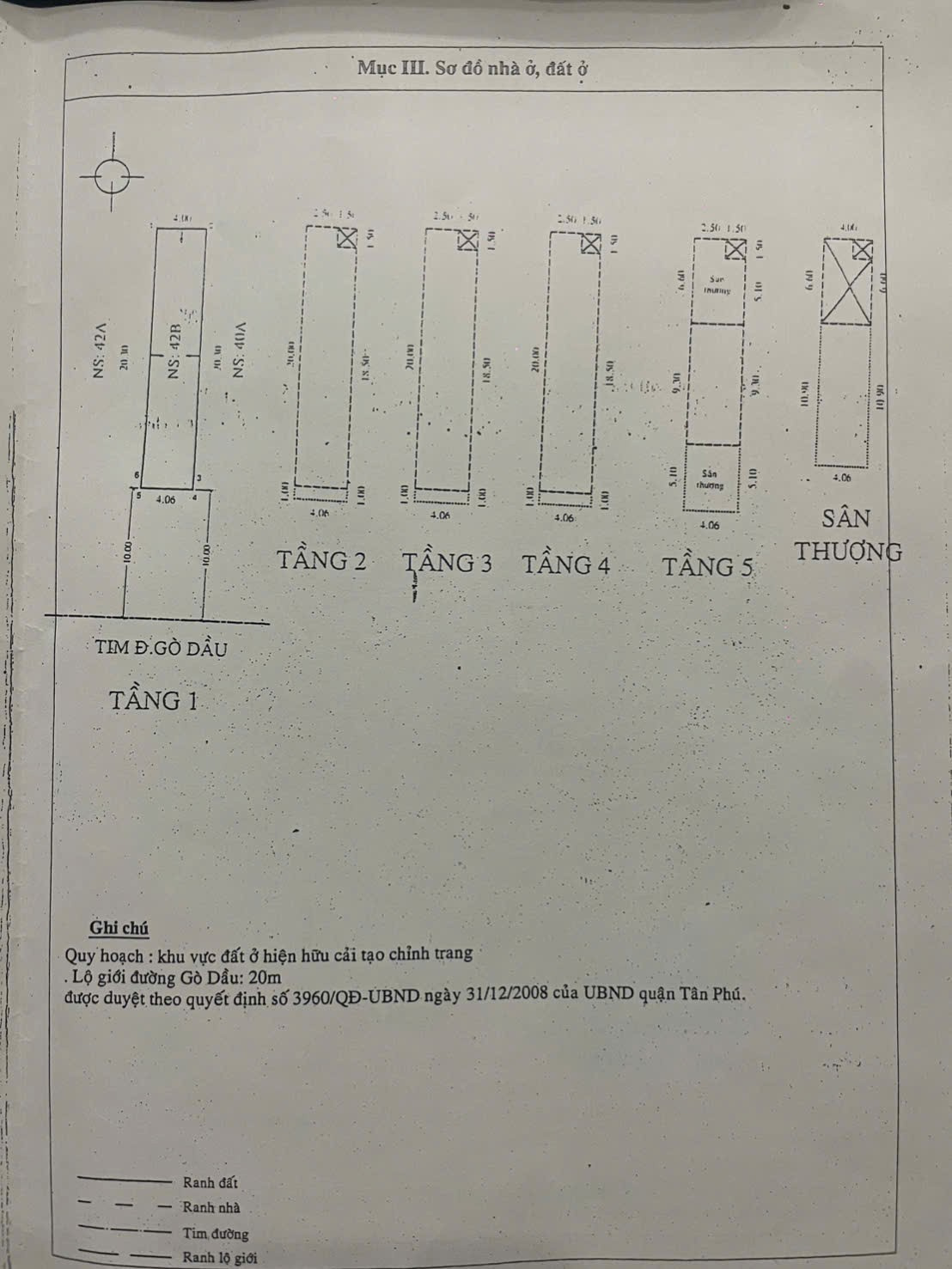 Bán nhà 42B Gò Dầu Phường Phú Thọ Hòa - Hinh 3