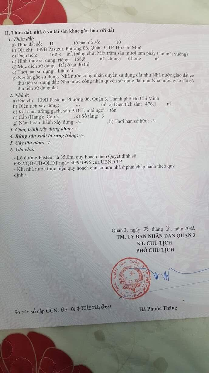 Bán nhà 139A-139B Pasteur Phường Xuân Hòa - Hinh 4