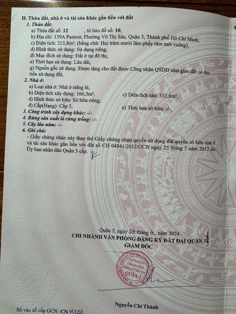 Bán nhà 139A-139B Pasteur Phường Xuân Hòa - Hinh 6