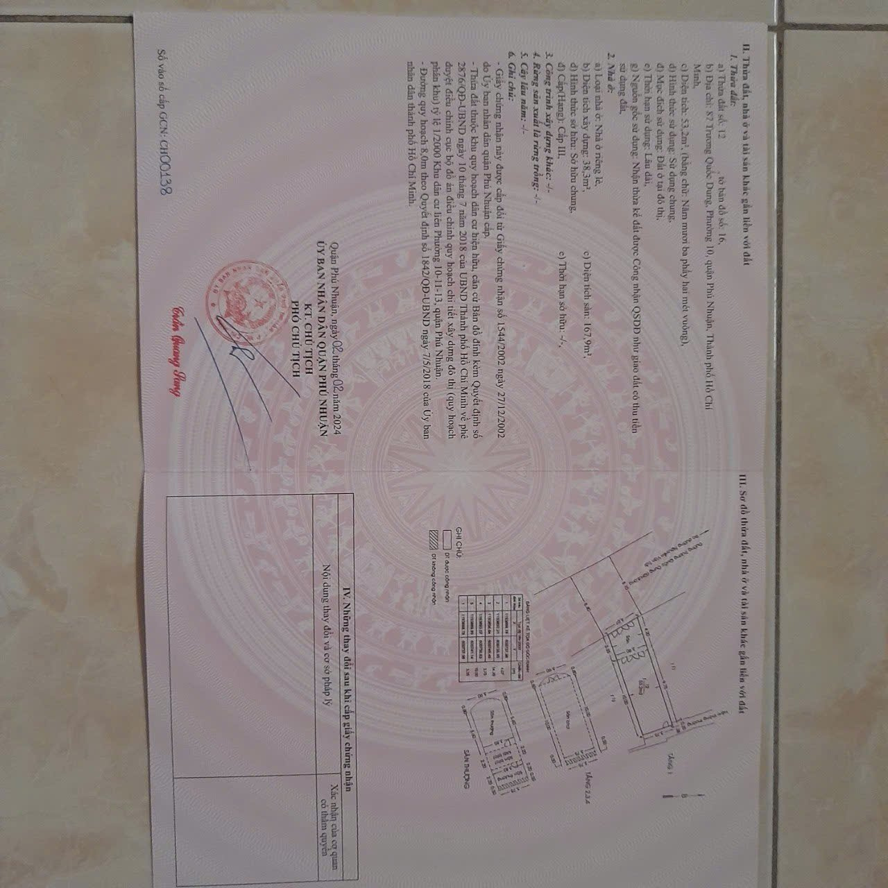 Bán nhà 87 Trương Quốc Dung Phường Phú Nhuận - Hinh 2