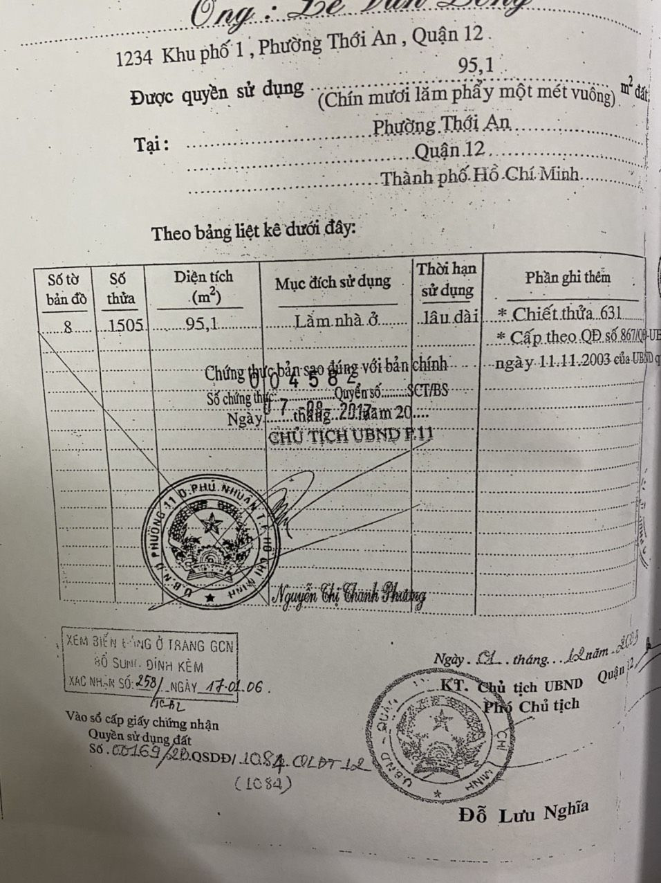 Bán nhà 1234 Quốc lộ 1A Phường Thới An - Hinh 4
