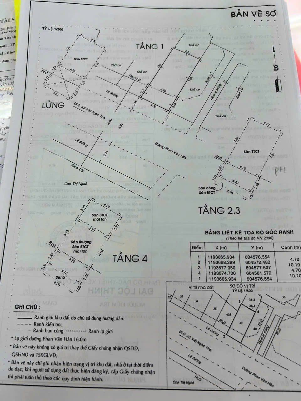 Bán nhà 42 Phan Văn Hân Phường Thạnh Mỹ Tây - Hinh 8