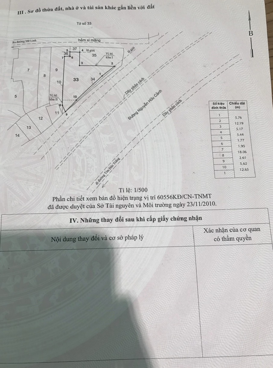 Bán nhà 15 Nguyễn Hữu Cảnh Phường Thạnh Mỹ Tây - Hinh 12