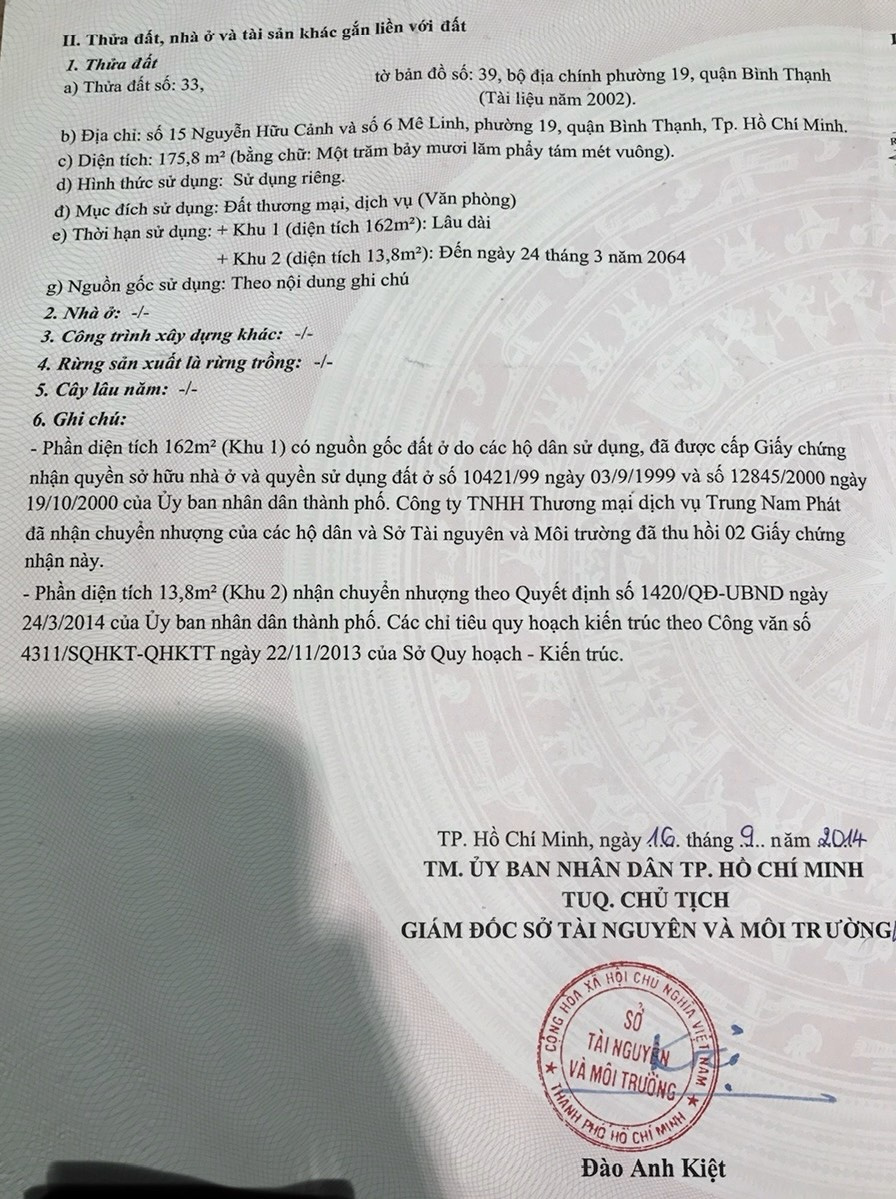Bán nhà 15 Nguyễn Hữu Cảnh Phường Thạnh Mỹ Tây - Hinh 13