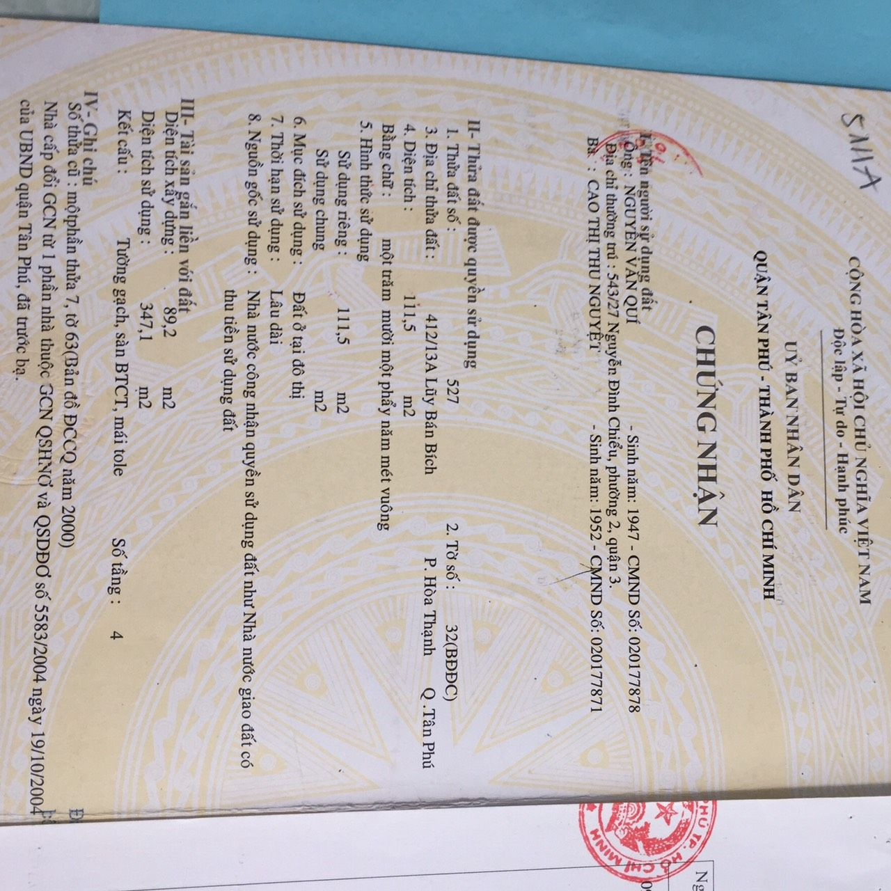 Bán nhà 412/11-412/11A-412/13A Lũy Bán Bích Phường Tân Phú - Hinh 12