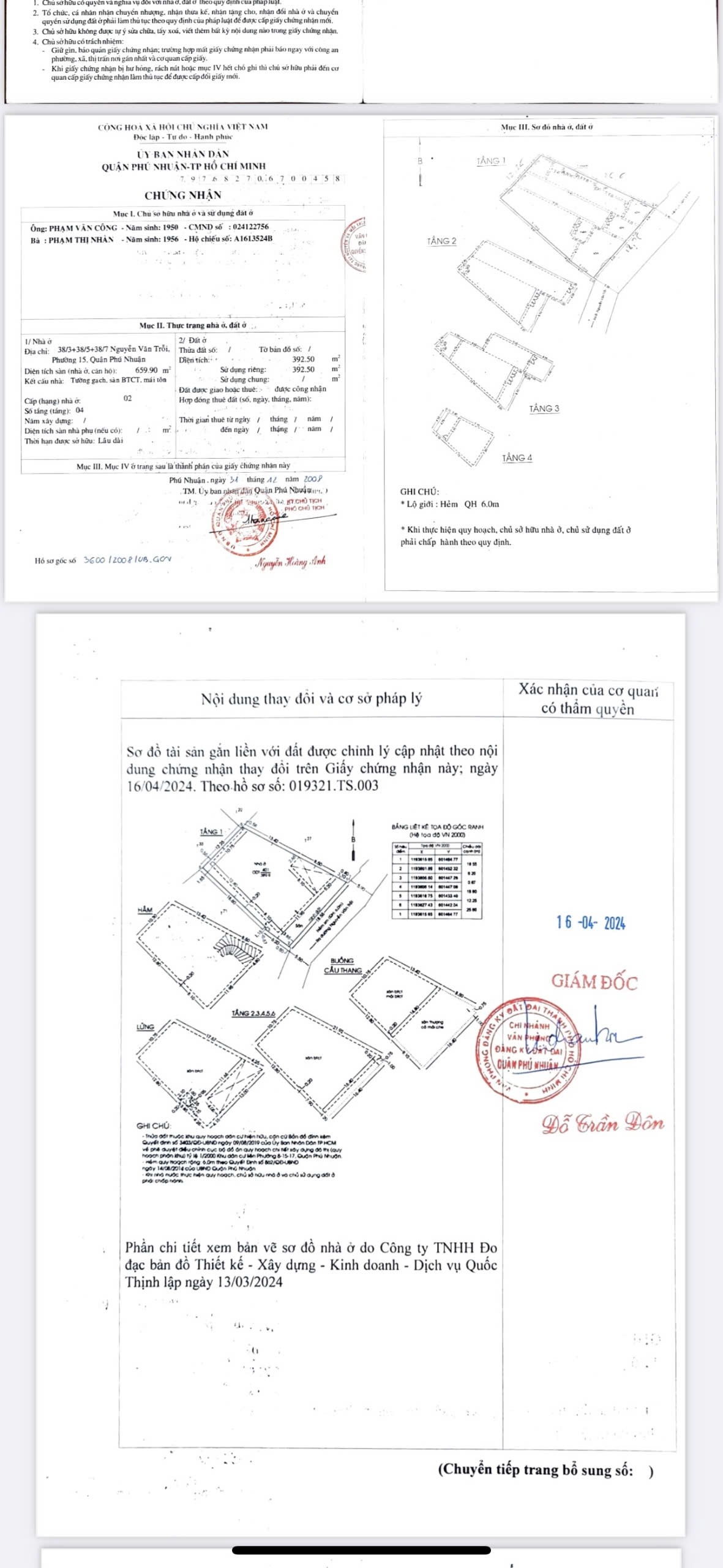 Bán nhà 38/3+38/5+38/7 Nguyễn Văn Trỗi Phường Phú Nhuận - Hinh 3