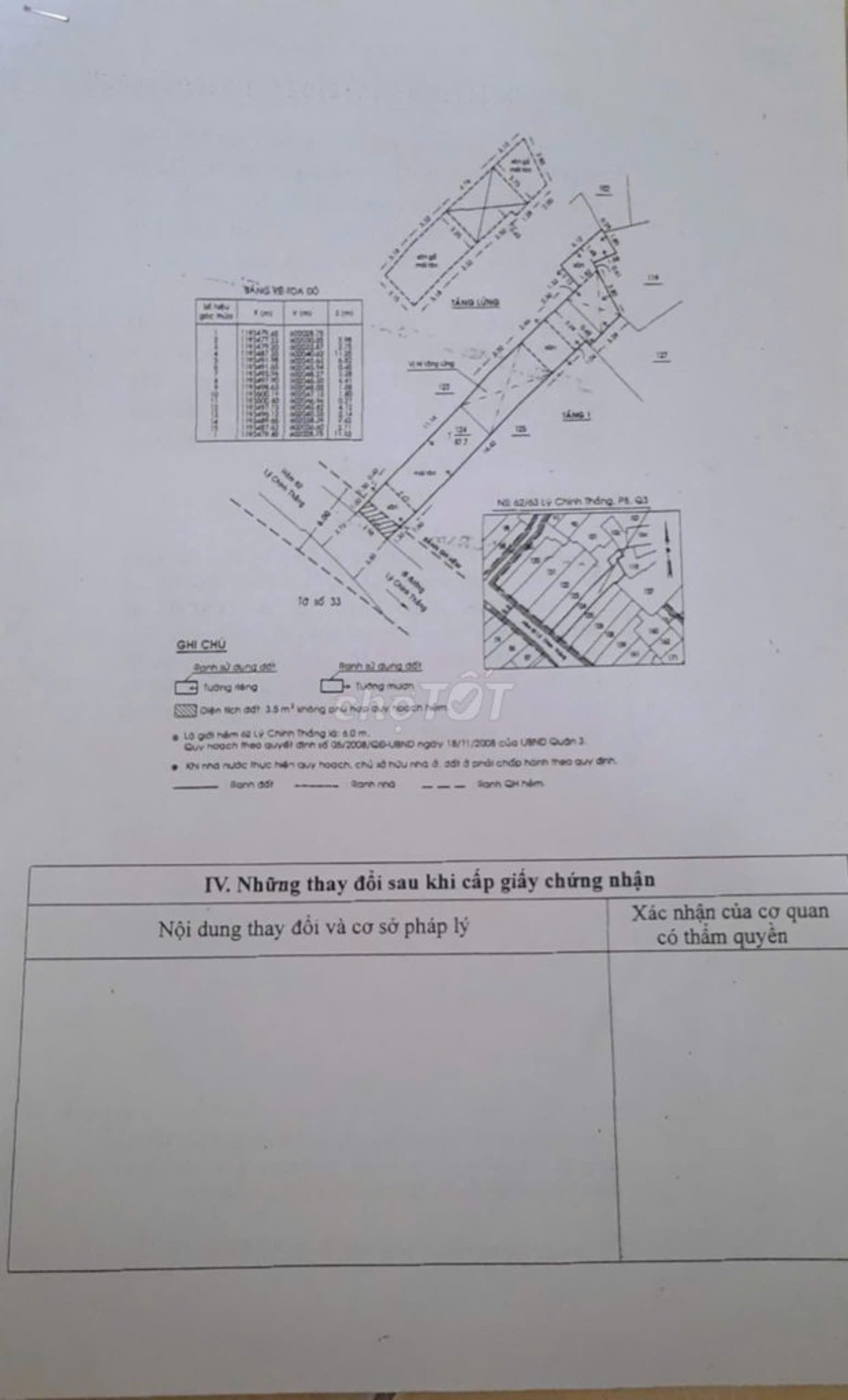 Bán Nhà 62/63Thửa: 124Tờ: 27 Lý Chính Thắng Phường Xuân Hòa - Hinh 1