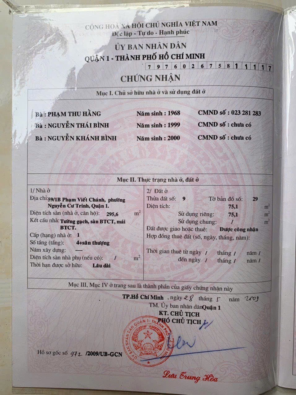 Bán nhà 59/1B Phạm Viết Chánh Phường Cầu Ông Lãnh - Hinh 6