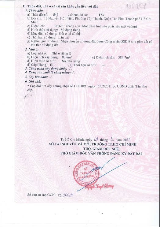 Bán nhà 17-17/1C Nguyễn Hữu Tiến Phường Tây Thạnh - Hinh 12