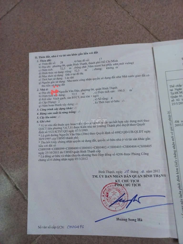 Bán nhà 44B Nguyễn Văn Đậu Bình Thạnh - Hinh 3