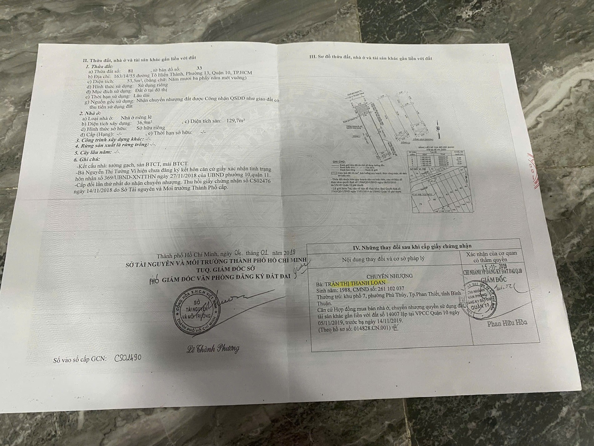 Bán nhà 163/14/55 Tô Hiến Thành Phường Hòa Hưng - Hinh 3