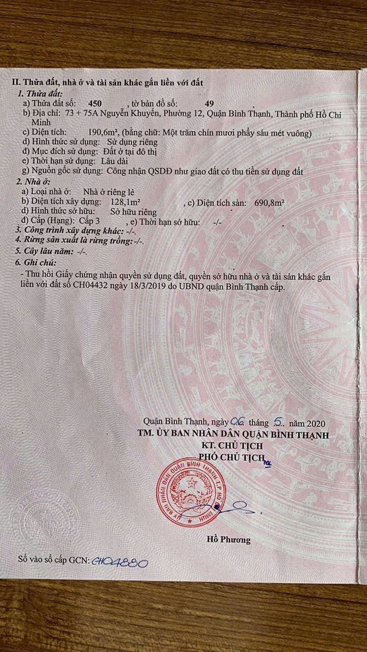 Bán nhà 73+75A Nguyễn Khuyến Phường Bình Thạnh - Hinh 7