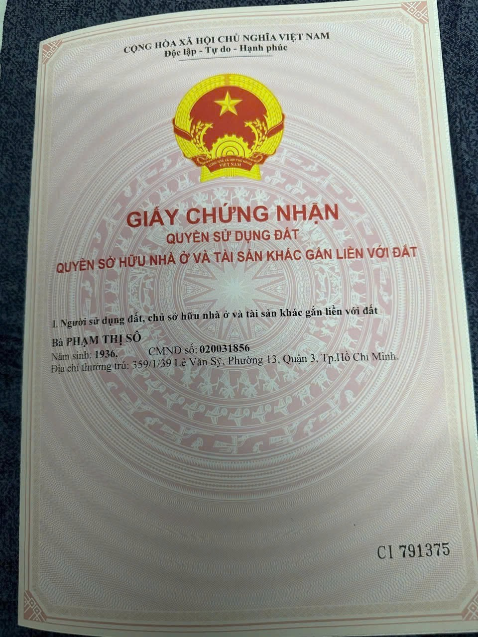 Bán nhà 359/1/39 Lê Văn Sỹ Phường Nhiêu Lộc - Hinh 3