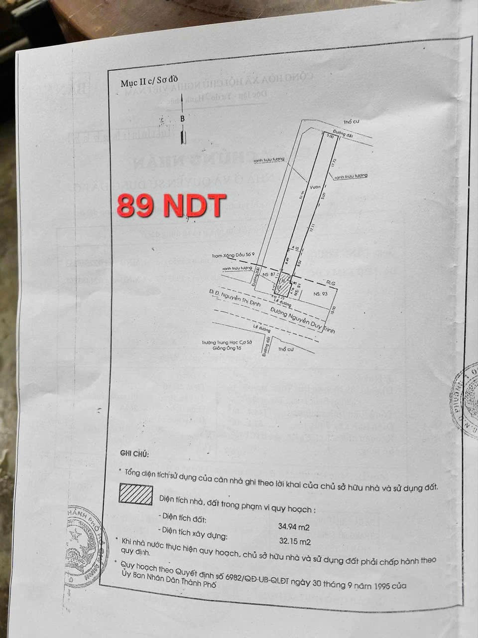 Bán nhà 89-91 Nguyễn Duy Trinh Phường Bình Trưng - Hinh 7