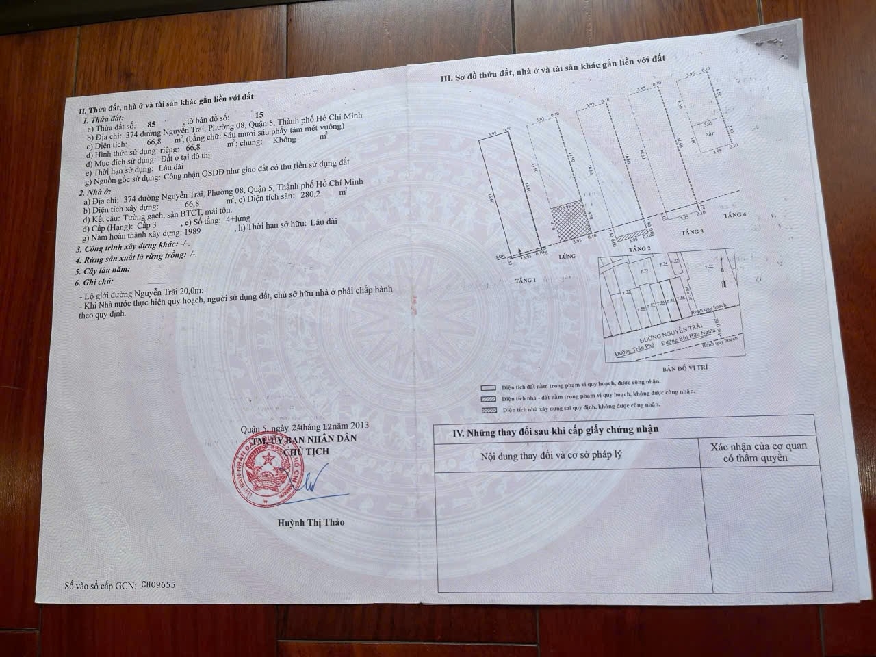 Bán nhà 374 Nguyễn Trãi Quận 5 - Hinh 2