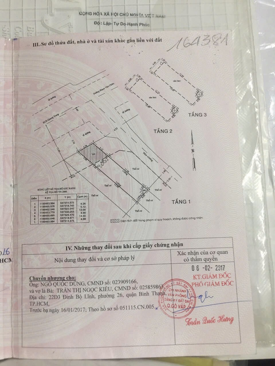Bán nhà 6b Phạm Văn Chiêu Phường Hạnh Thông - Hinh 4