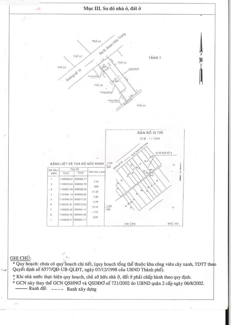 Bán nhà 9Thửa: 523Tờ: 10 Số 10 Phường Long Trường - Hinh 2