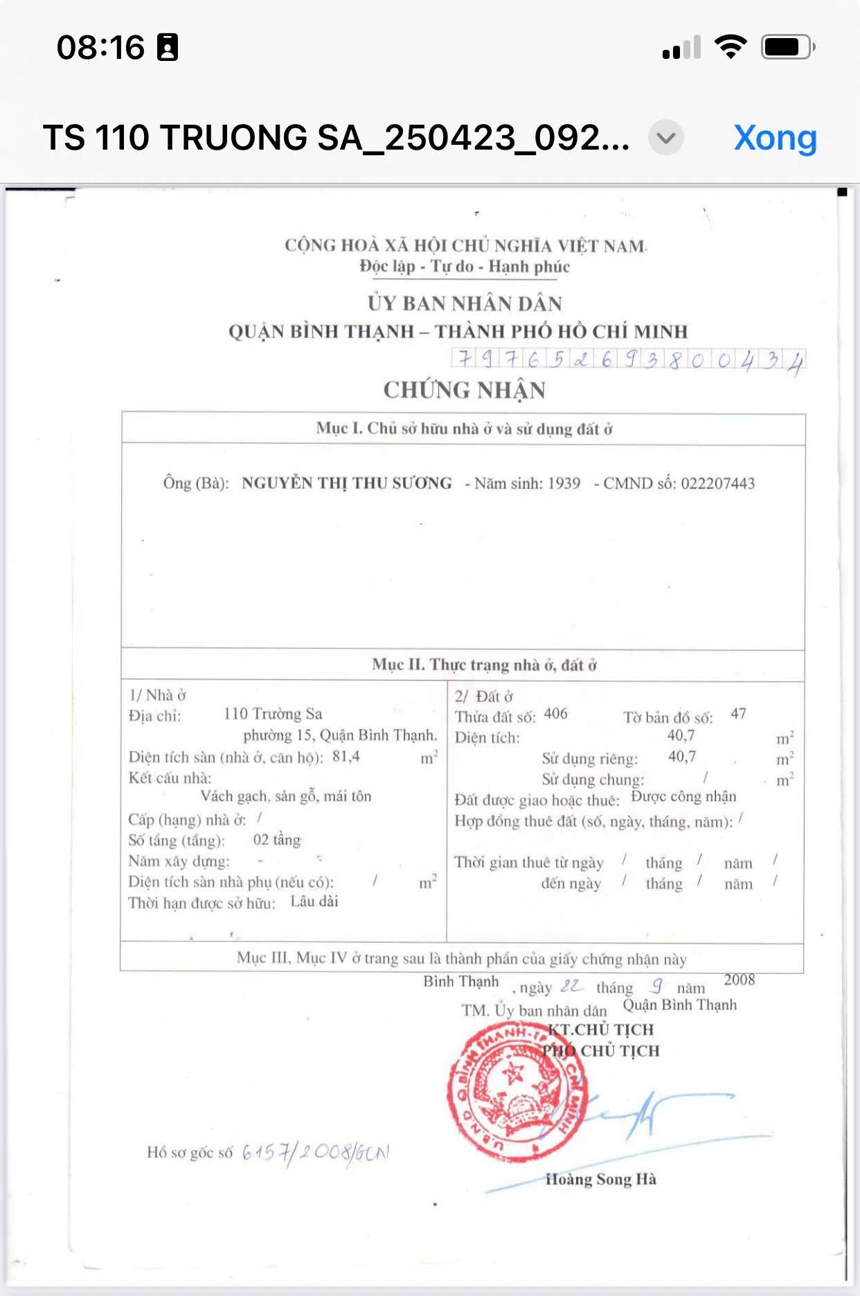 Bán nhà 110+110/4 Trường Sa Bình Thạnh - Hinh 3