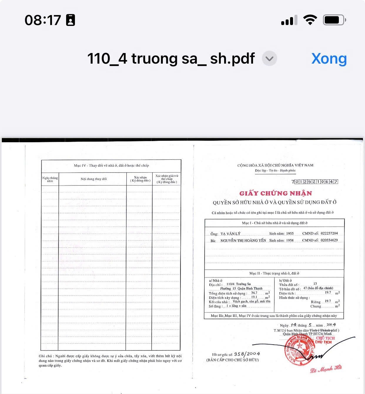 Bán nhà 110+110/4 Trường Sa Bình Thạnh - Hinh 6
