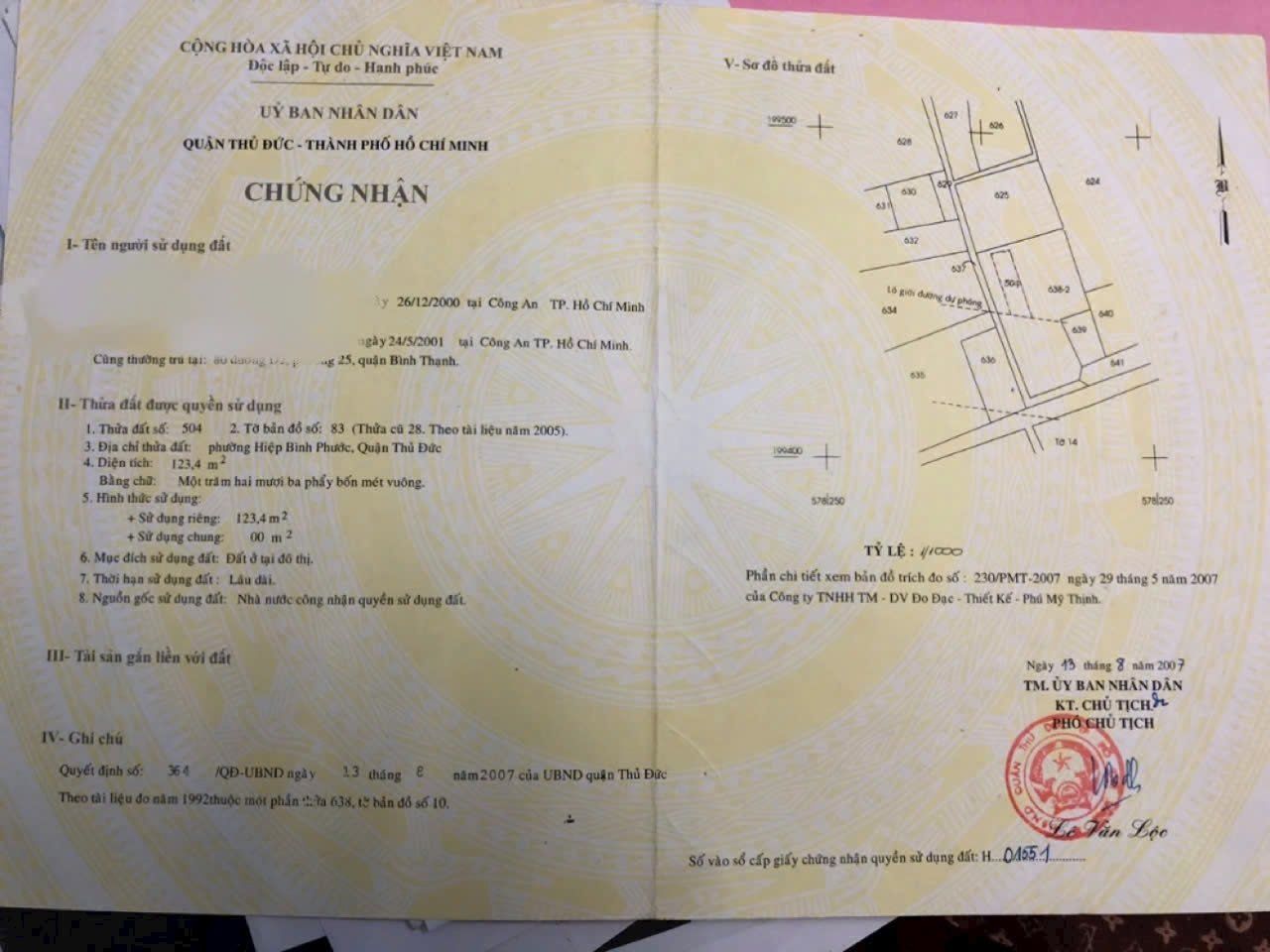 Bán Nhà 24AThửa: 504Tờ: 83 Đinh Thị Thi Phường Hiệp Bình - Hinh 6