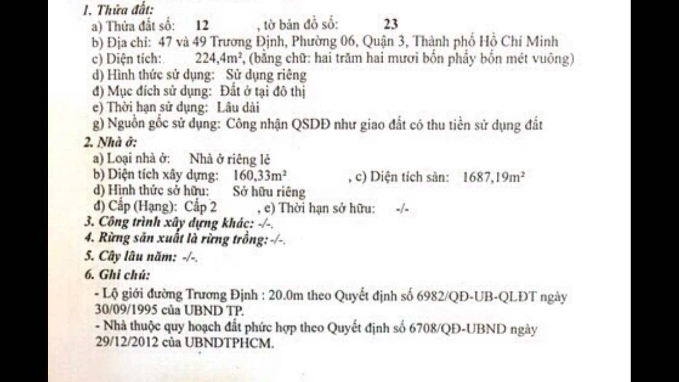 Bán nhà 47-49 Trương Định Phường Xuân Hòa - Hinh 2