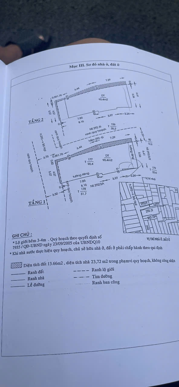 Bán nhà 292/2 Bà Hạt Phường Vườn Lài - Hinh 2