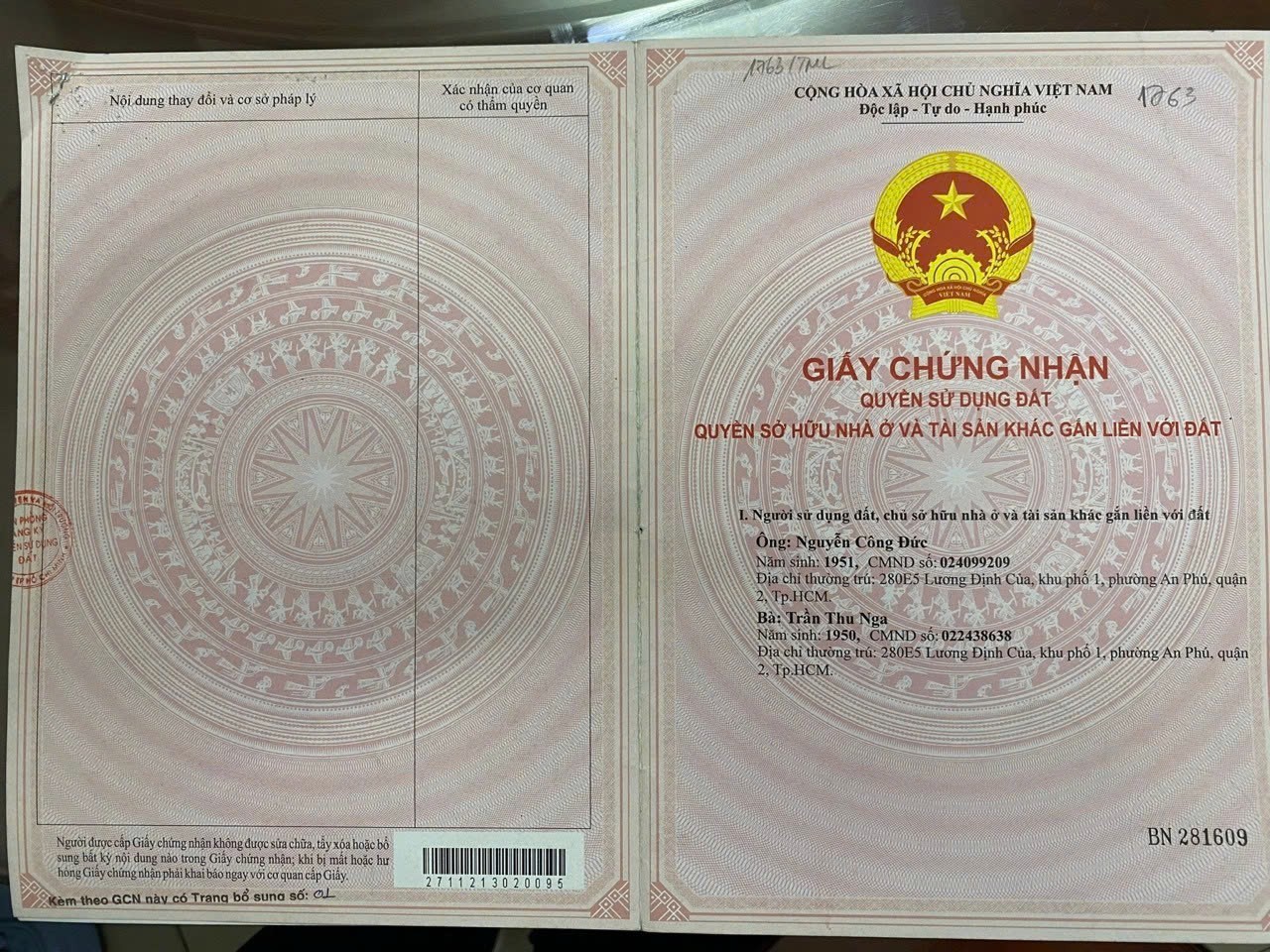 Bán nhà 186-188 Phạm Công Trứ Phường Cát Lái - Hinh 1