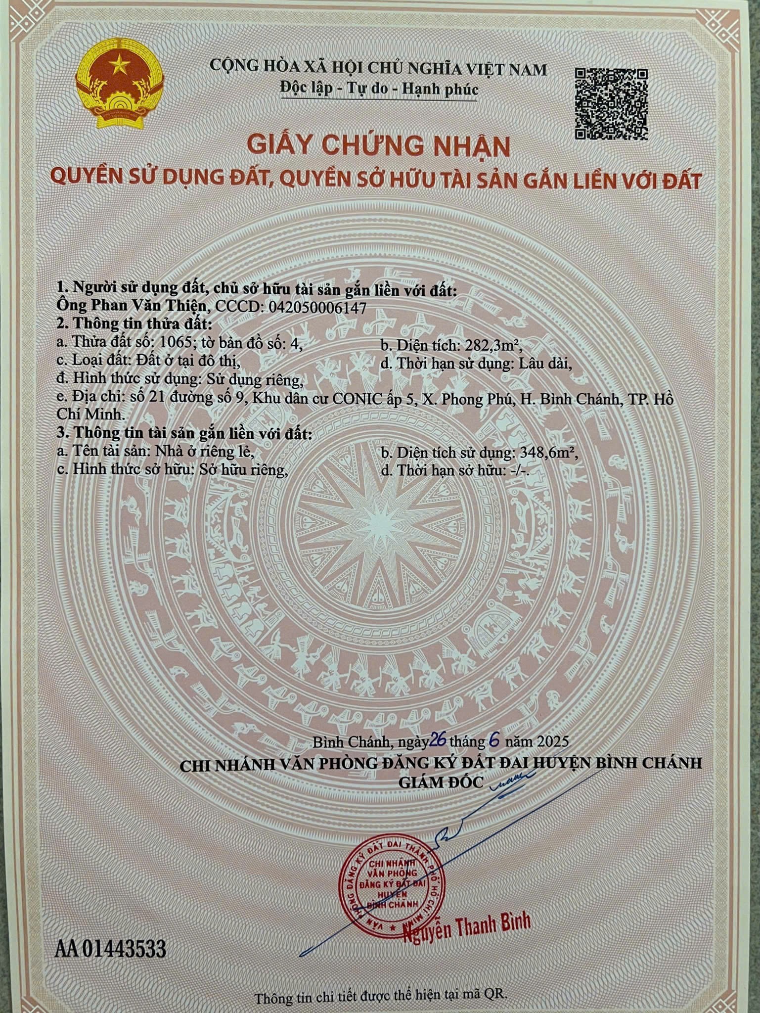 Bán nhà 21 Số 9 Xã Bình Hưng - Hinh 3