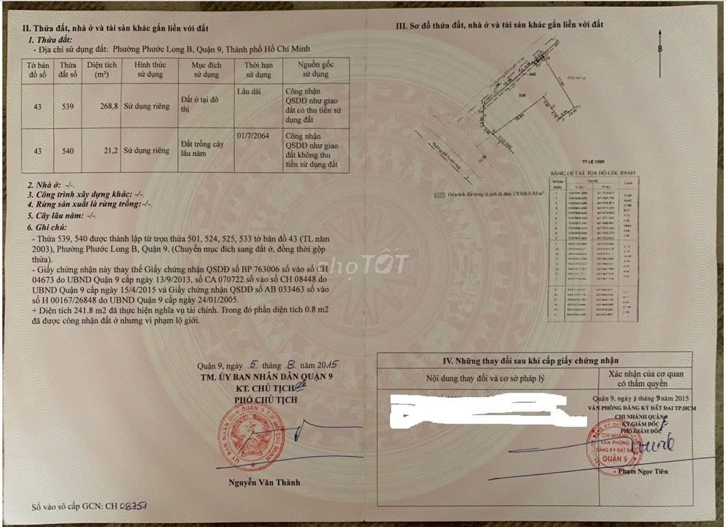 Bán nhà 323 Đỗ Xuân Hợp Phường Phước Long - Hinh 2