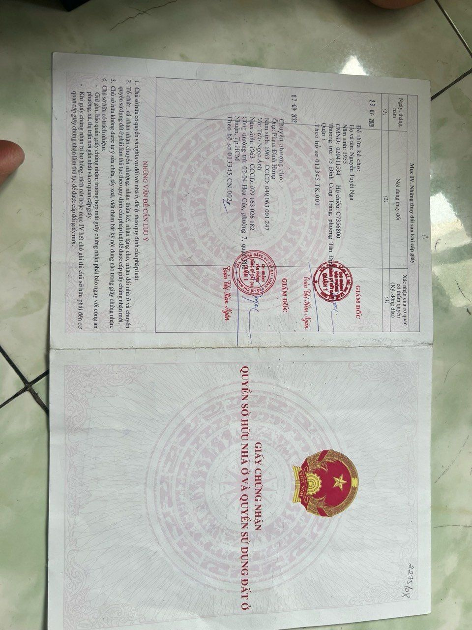 Bán Nhà 73 Đinh Công Tráng Phường Tân Định - Hinh 2