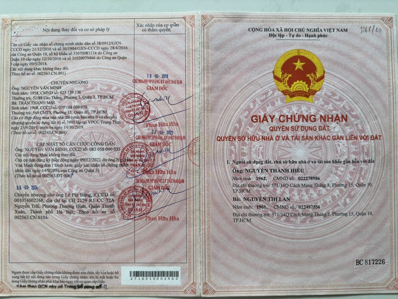 Bán nhà 565-567 Cách Mạng Tháng Tám Phường Hòa Hưng - Hinh 9