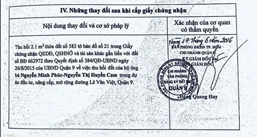 Bán Nhà 441Thửa: 583Tờ: 21 Lê Văn Việt Phường Tăng Nhơn Phú - Hinh 4