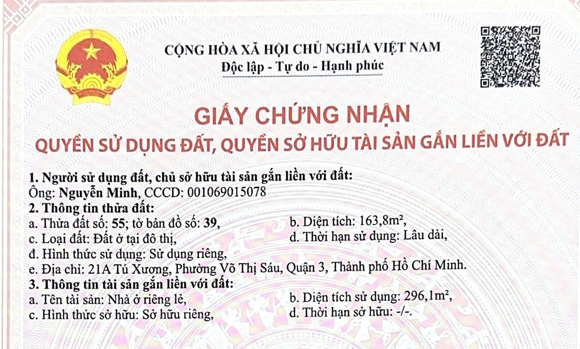 Bán nhà 21A Tú Xương Phường Xuân Hòa - Hinh 5