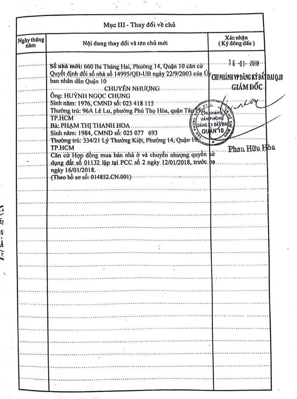 Bán nhà 658-660-662 3 Tháng 2 Phường Diên Hồng - Hinh 1