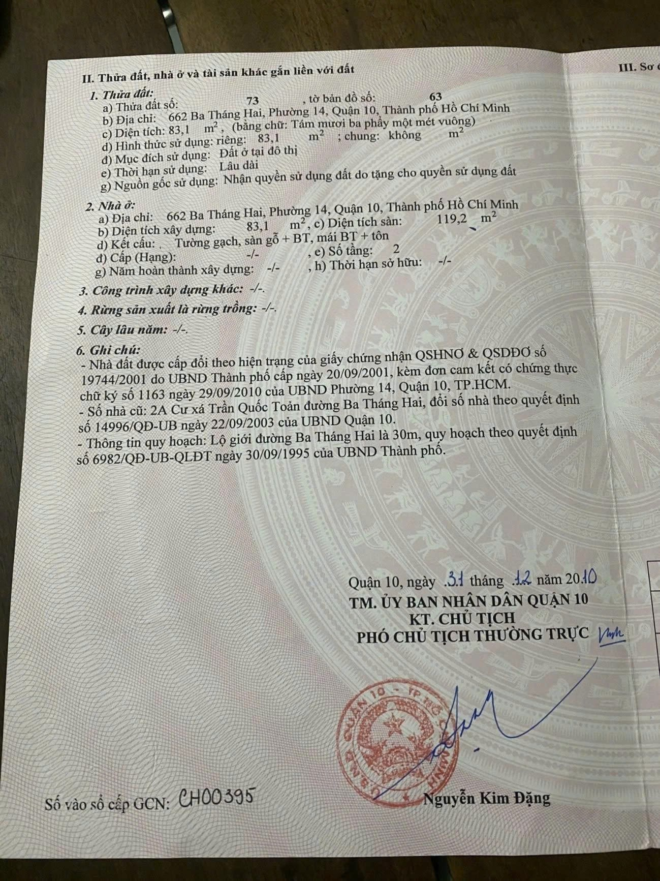 Bán nhà 658-660-662 3 Tháng 2 Phường Diên Hồng - Hinh 9