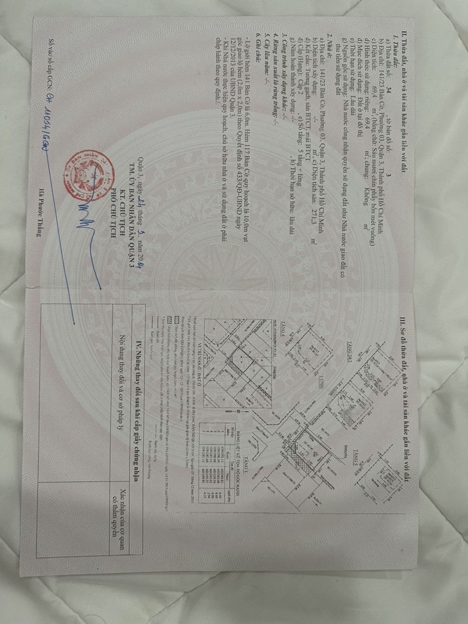 Bán nhà 141/23 Bàn Cờ Phường Bàn Cờ - Hinh 2