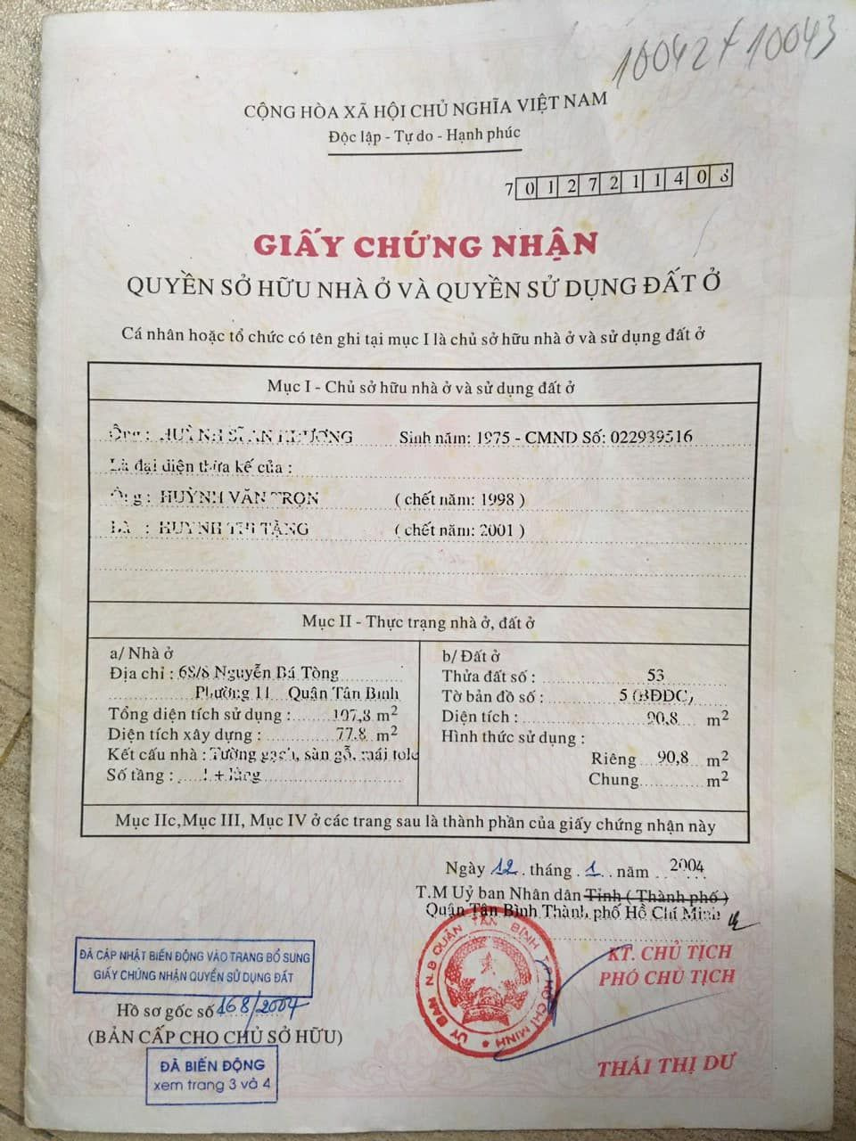 Bán nhà 68/8 Nguyễn Bá Tòng Phường Bảy Hiền - Hinh 6