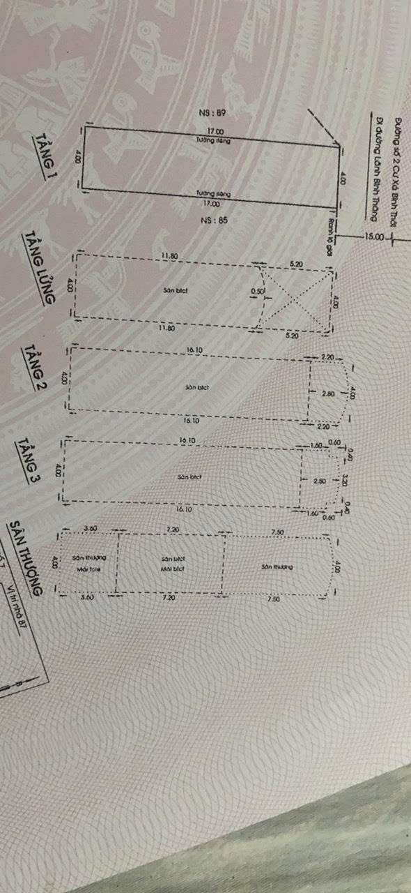 Bán Nhà 87Thửa: 8Tờ: 7 Số 2 Cư Xá Bình Thới Phường Phú Thọ - Hinh 2