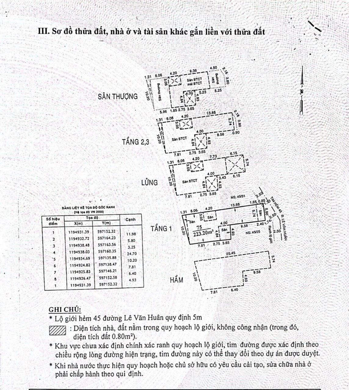 Bán nhà 45/27-29 Lê Văn Huân Phường Tân Bình - Hinh 2