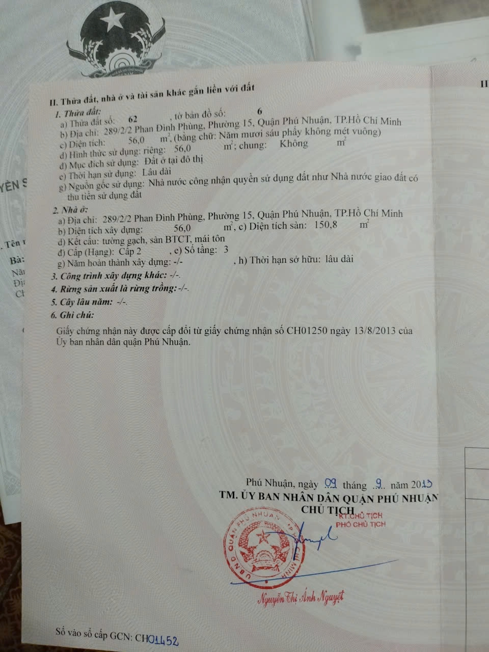 Bán nhà 295+289/2/2 Phan Đình Phùng Phường Phú Nhuận - Hinh 4