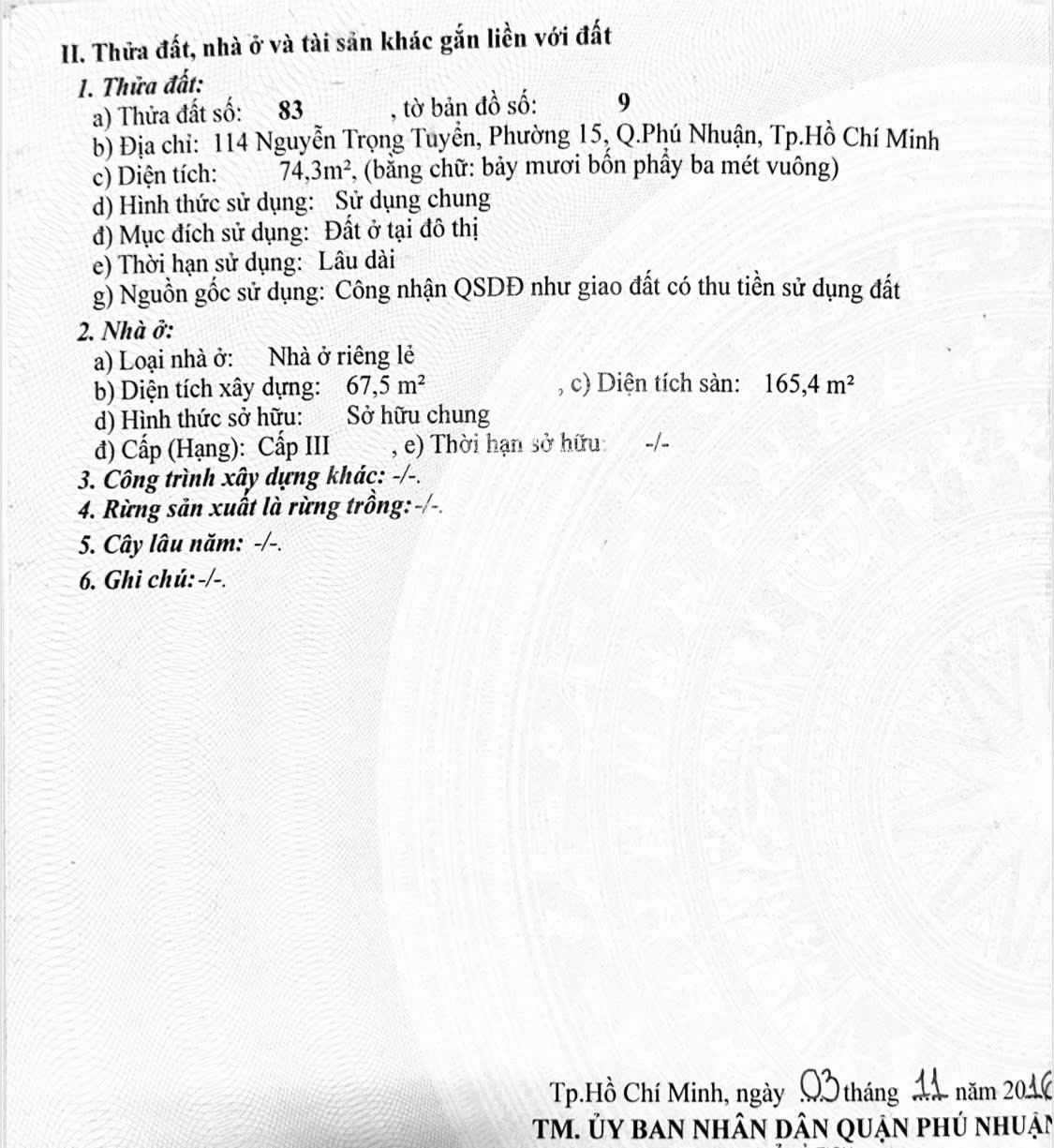 Bán nhà 114 Nguyễn Trọng Tuyển Phường Phú Nhuận - Hinh 1
