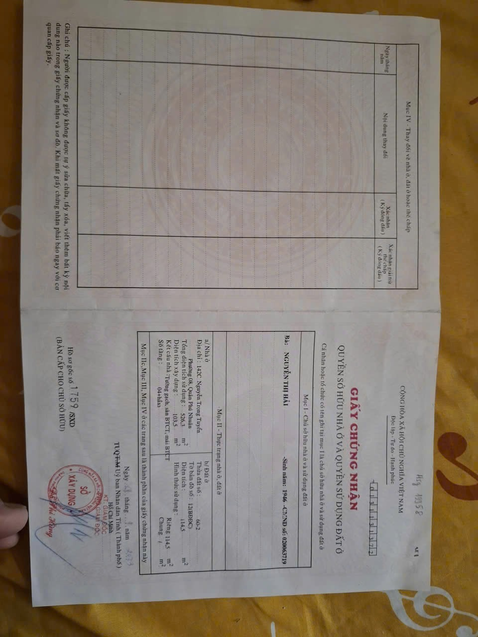 Bán nhà 142C Nguyễn Trọng Tuyển Phường Phú Nhuận - Hinh 4