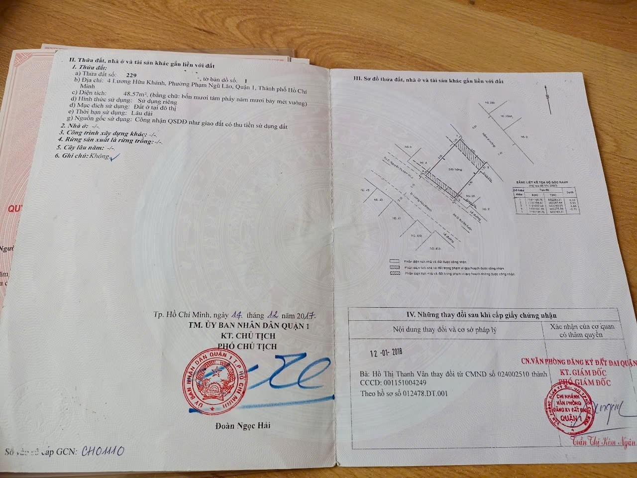 Bán nhà 4 Lương Hữu Khánh Phường Bến Thành - Hinh 3