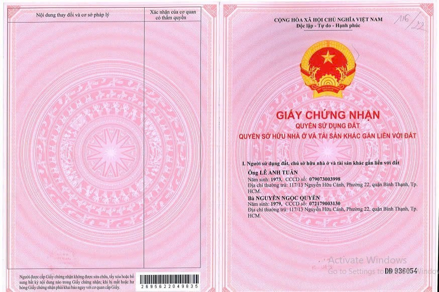 Bán nhà 115A Nguyễn Hữu Cảnh Phường Thạnh Mỹ Tây - Hinh 9
