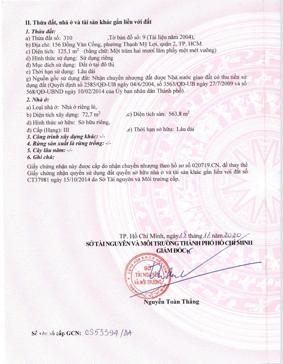 Bán nhà 156 Đồng Văn Cống Phường Cát Lái - Hinh 7