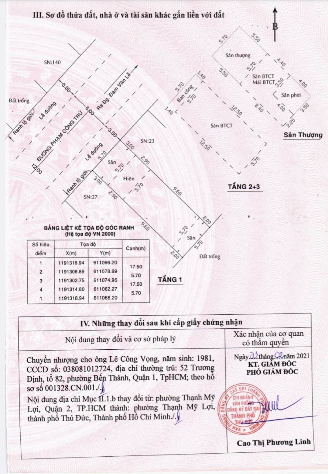 Bán nhà 25 Phạm Công Trứ Phường Cát Lái - Hinh 4