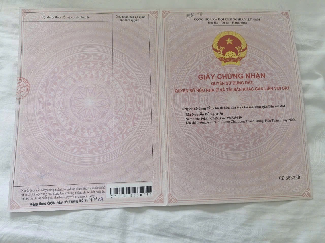 Bán nhà 63 Số 4 Phường An Khánh - Hinh 2